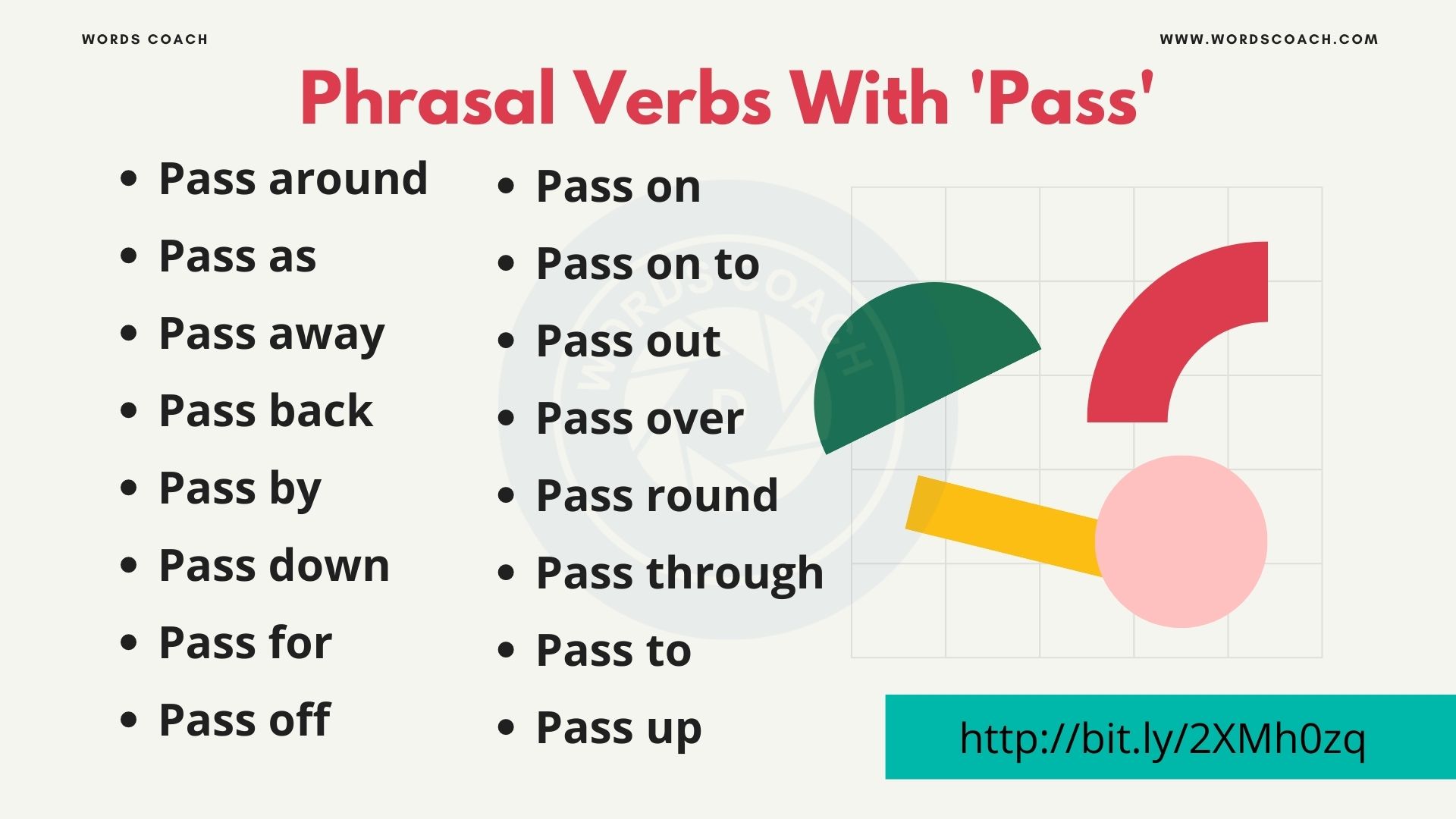 Phrasal Verbs With Pass 