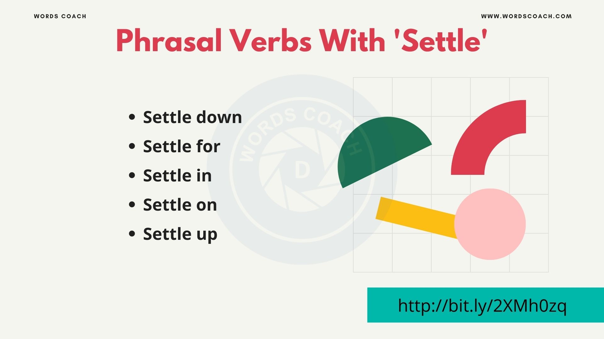 Phrasal Verbs With Settle 