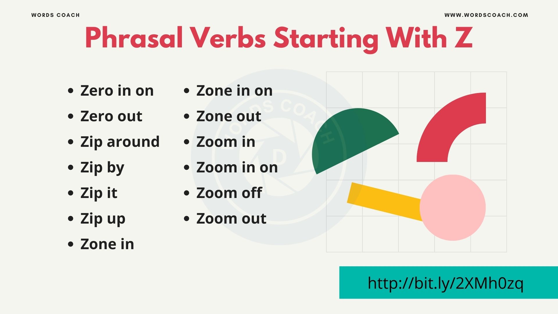 Phrasal Verbs Starting With Z