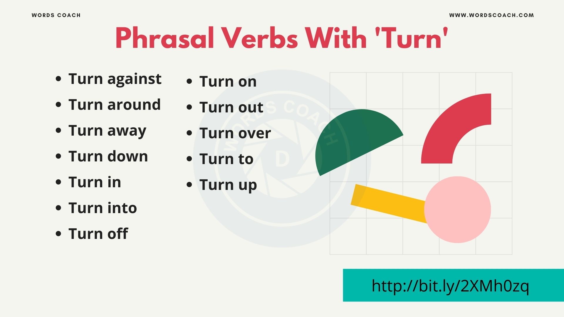 Phrasal Verbs With Turn Word Coach