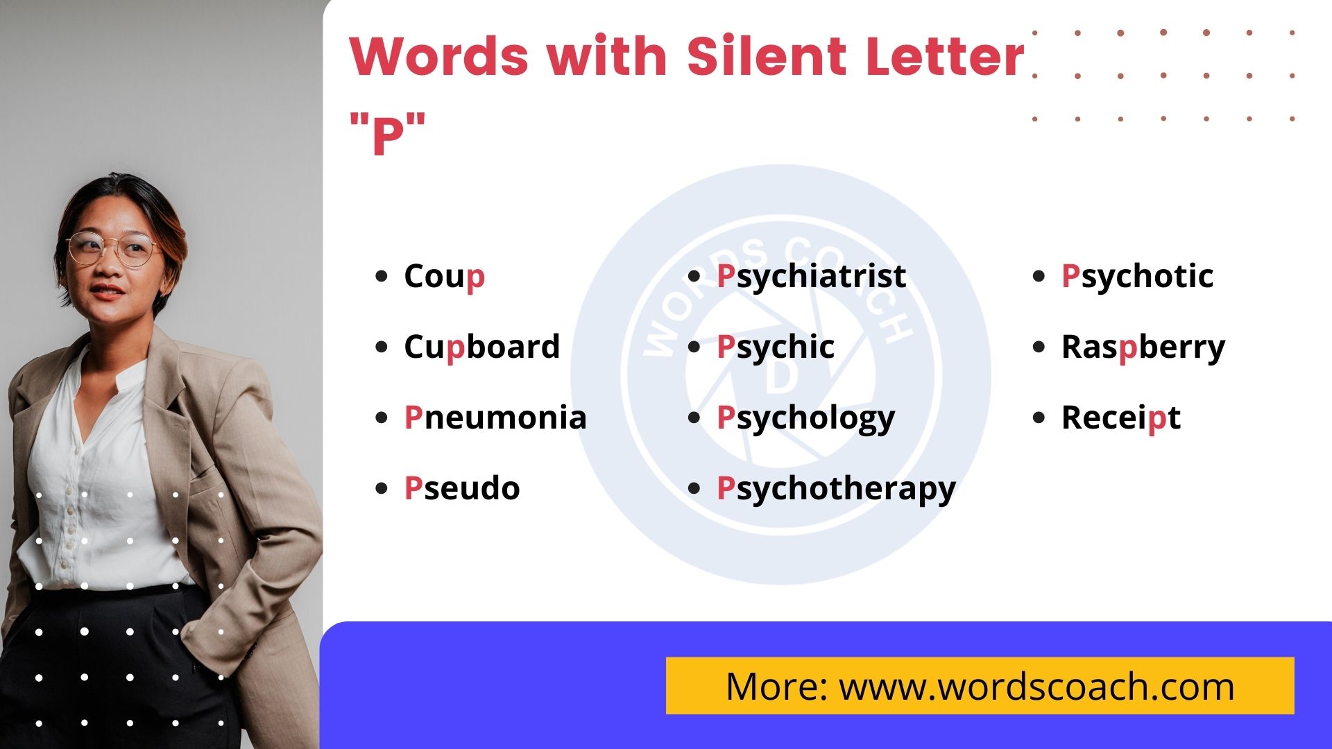 Words With Silent Letter P Word Coach