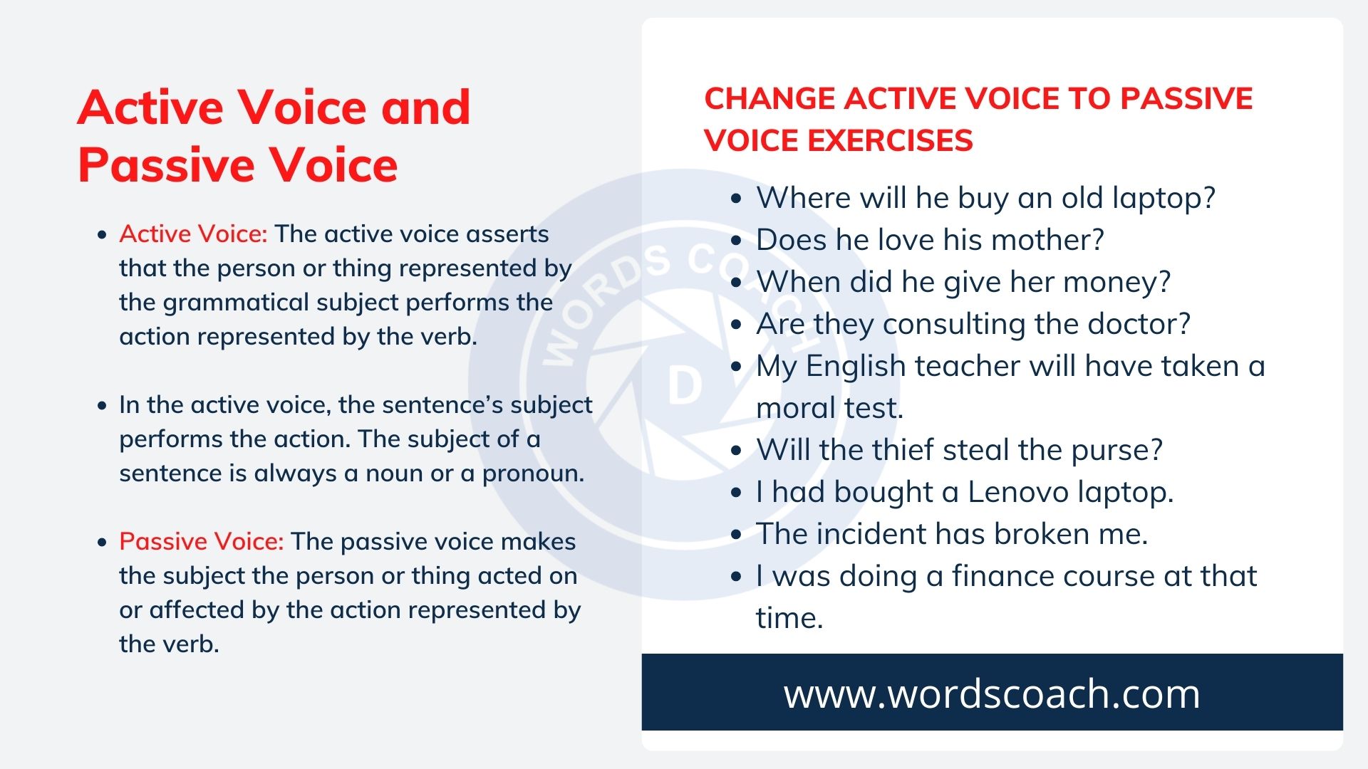 Passive Voice Archives Word Coach