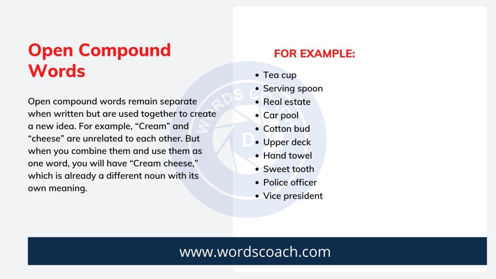 Compound Words Types And List Of 1000 Compound Words In English 