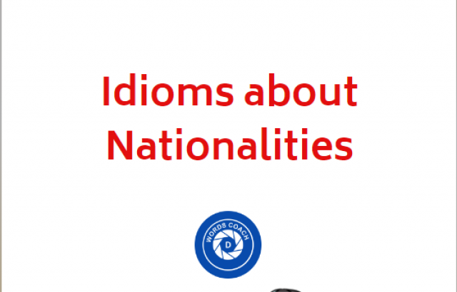 Idioms about Nationalities