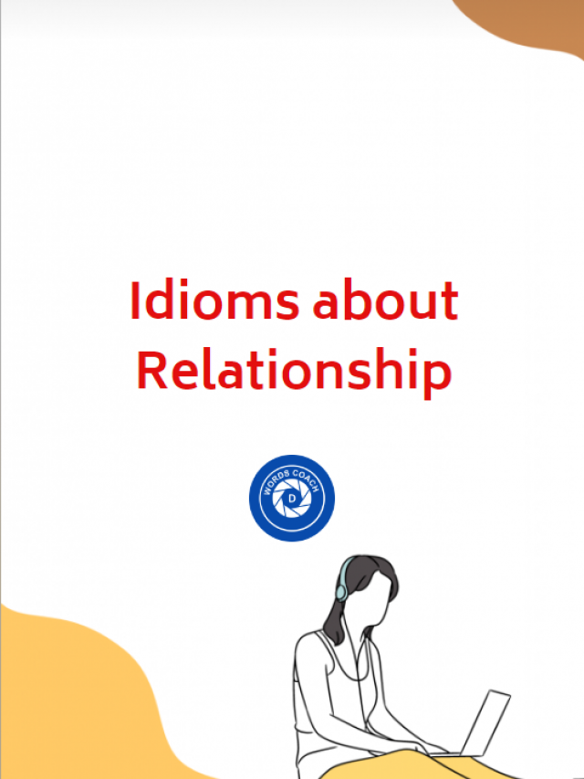 Idioms about Relationship