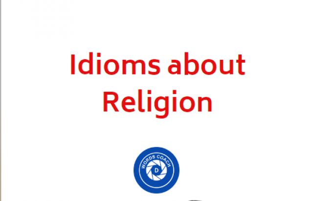 Idioms about Religion