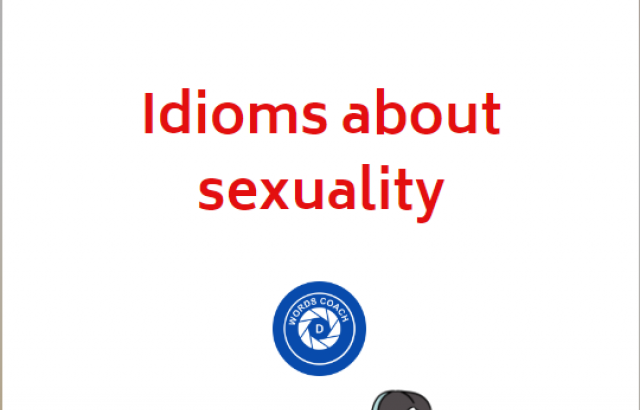 Idioms about sexuality