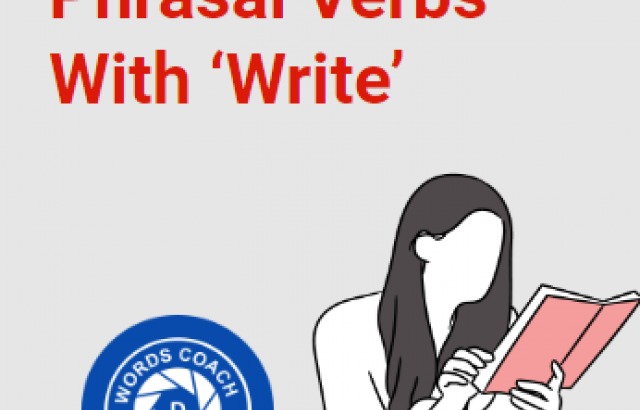 Phrasal Verbs With 'write'