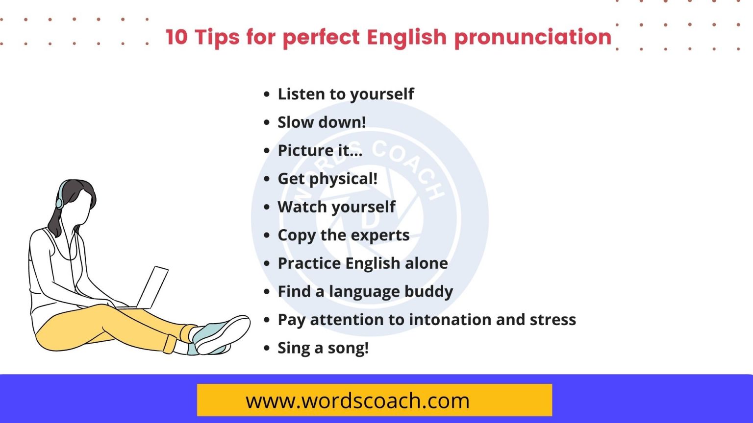 10 Tips For Perfect English Pronunciation - Word Coach