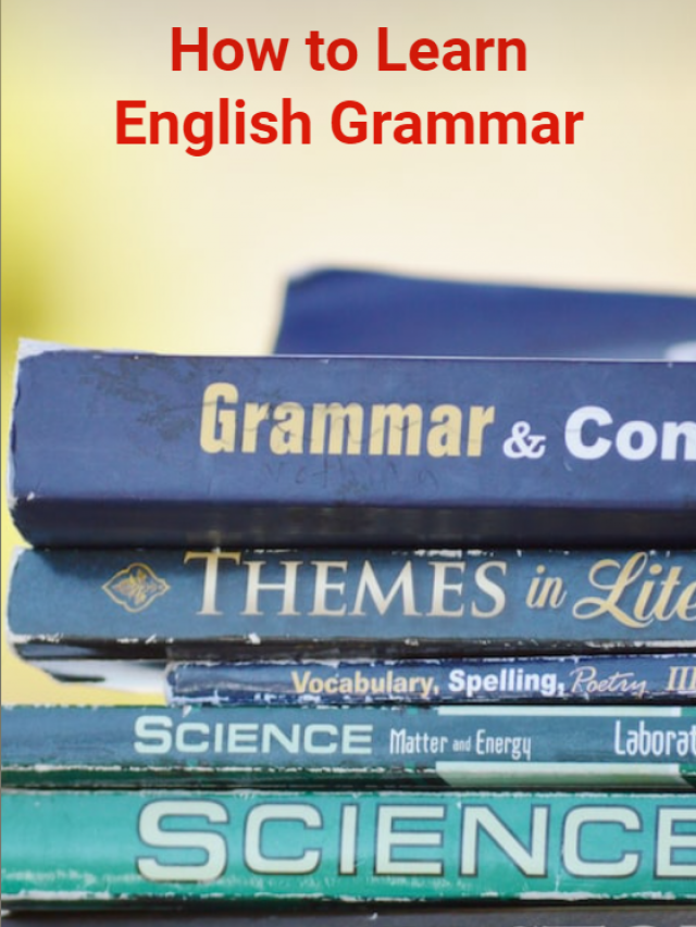 How to Learn English Grammar