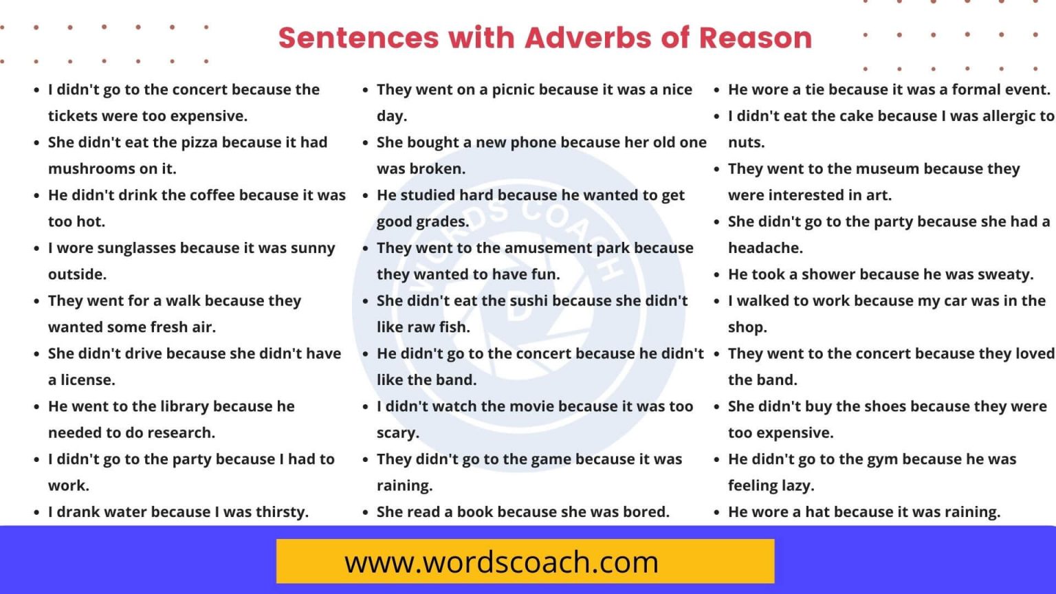 100-sentences-with-adverb-of-reason-in-english-word-coach